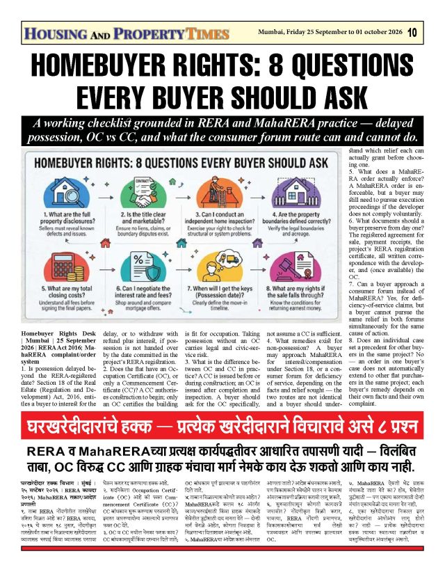 HOMEBUYER RIGHTS: 8 QUESTIONS EVERY BUYER SHOULD ASK